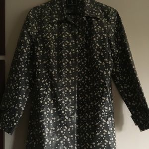 I.N.C. Polka Dot Rain Coat